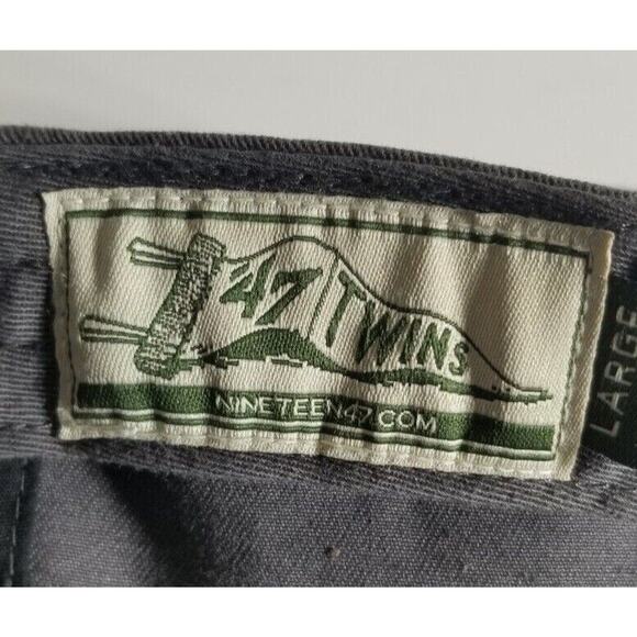 MLB Atlanta Braves '47 Gray & Red baseball hat cap Large - Picture 4 of 7